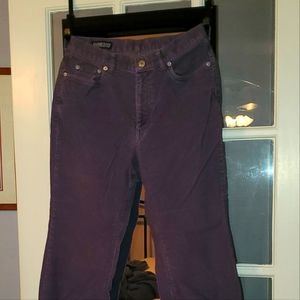 Light purple Lands End corduroy jeans